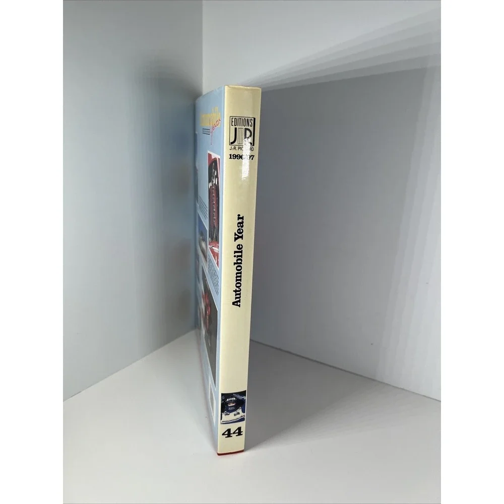 AUTOMOBILE YEAR #44 1996/97, EDITIONS JR‎ SWITZERLAND, NEW HARDBACK DUST JACKET